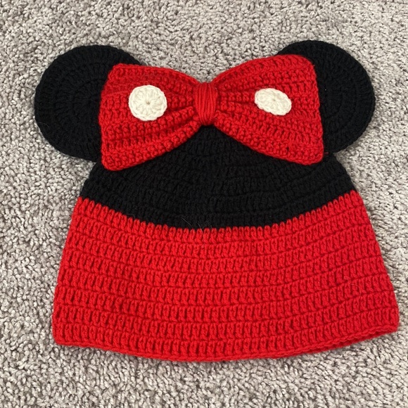 Minnie Mouse wool kids girl hats size 4-5T - Picture 2 of 5